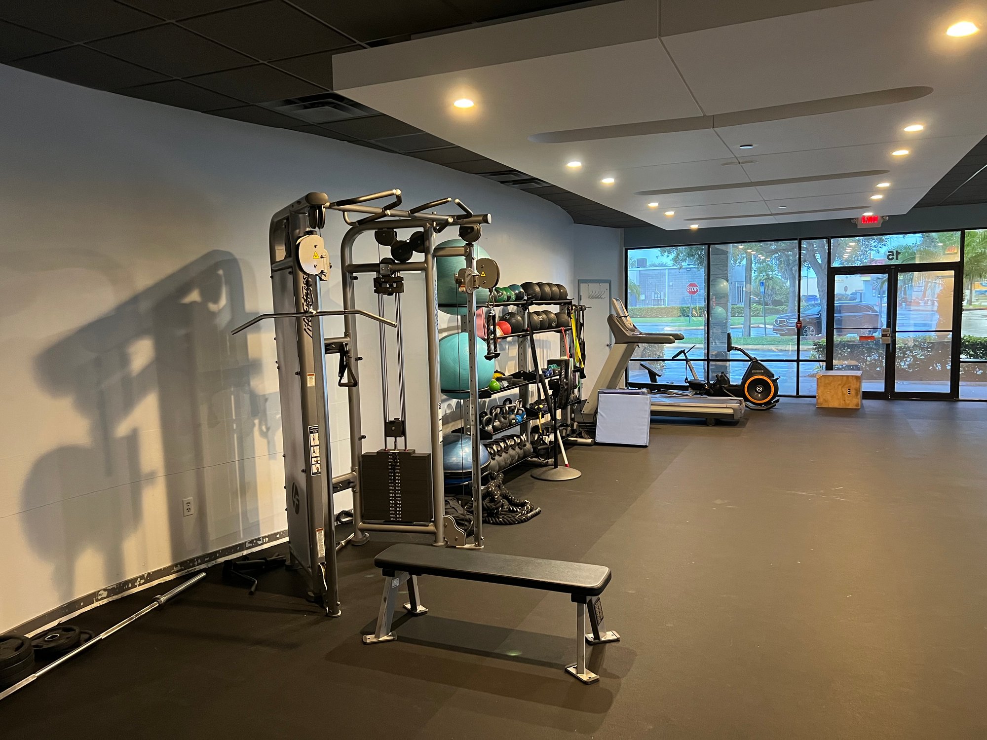 Personal Training Room at Fitness Club on Merritt Island df